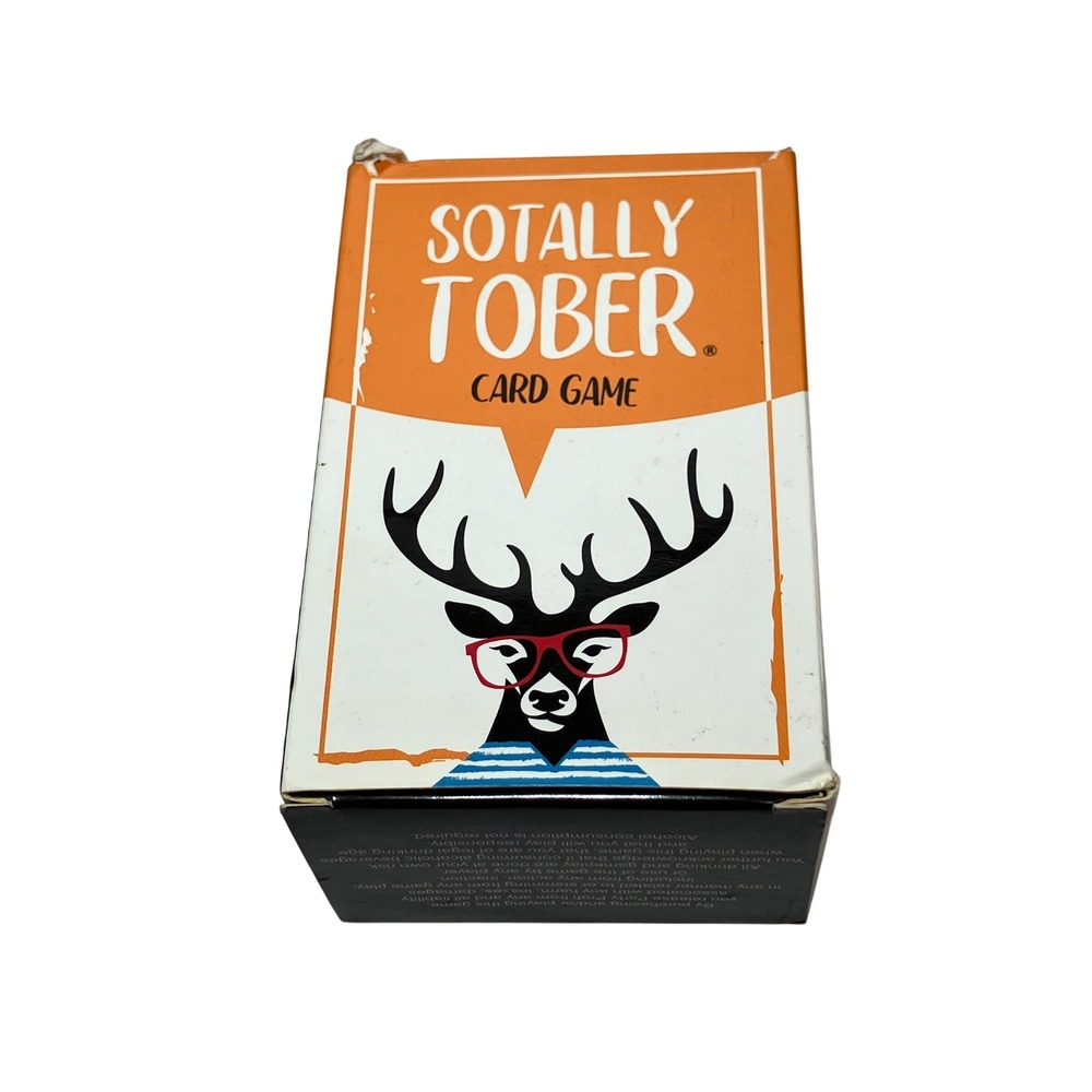 Sotally Tober Card Game 5th Edition 2019 Party Game Adults 21+ 4+ Players